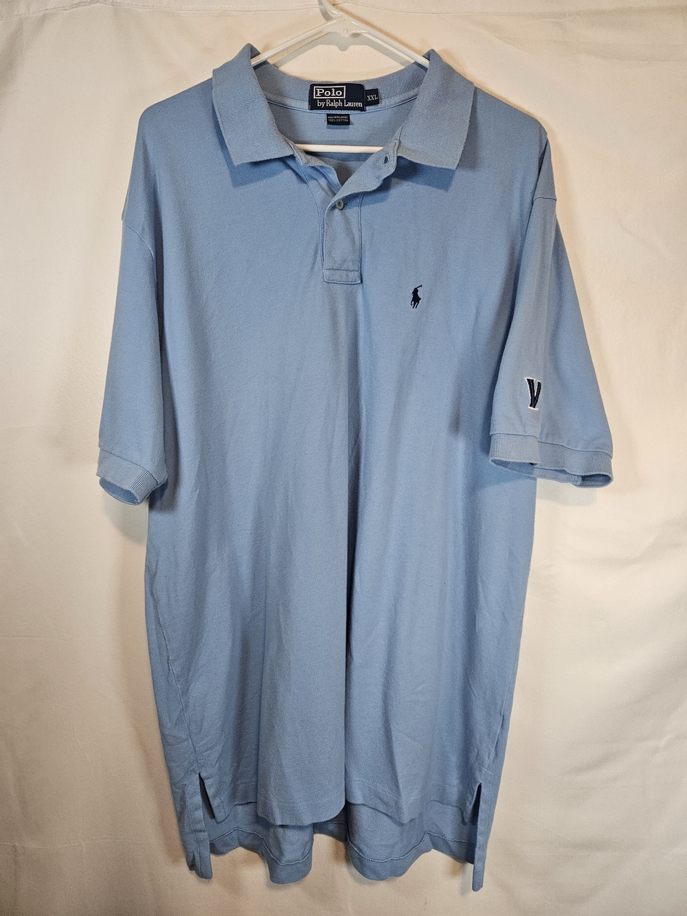 Polo by Ralph Lauren Light Blue Men's Short-Sleeve Polo
